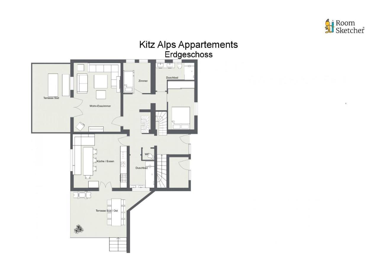 Kitzalps Apartments By Alpine Host Helpers 蒂罗尔-基希贝格 外观 照片